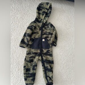 Carhartt Fleece Camo Kids Footie